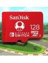 Tarjeta microSD SanDisk Licencia Nintendo 128GB para Nintendo Switch R