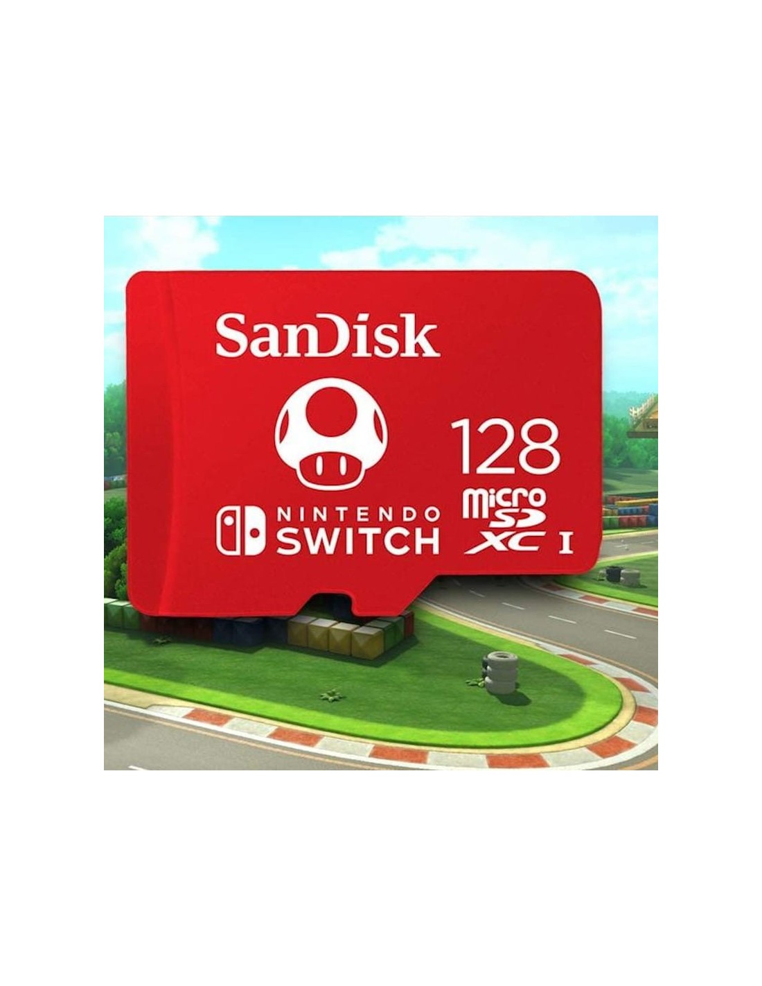 Tarjeta microSD SanDisk Licencia Nintendo 128GB para Nintendo Switch R