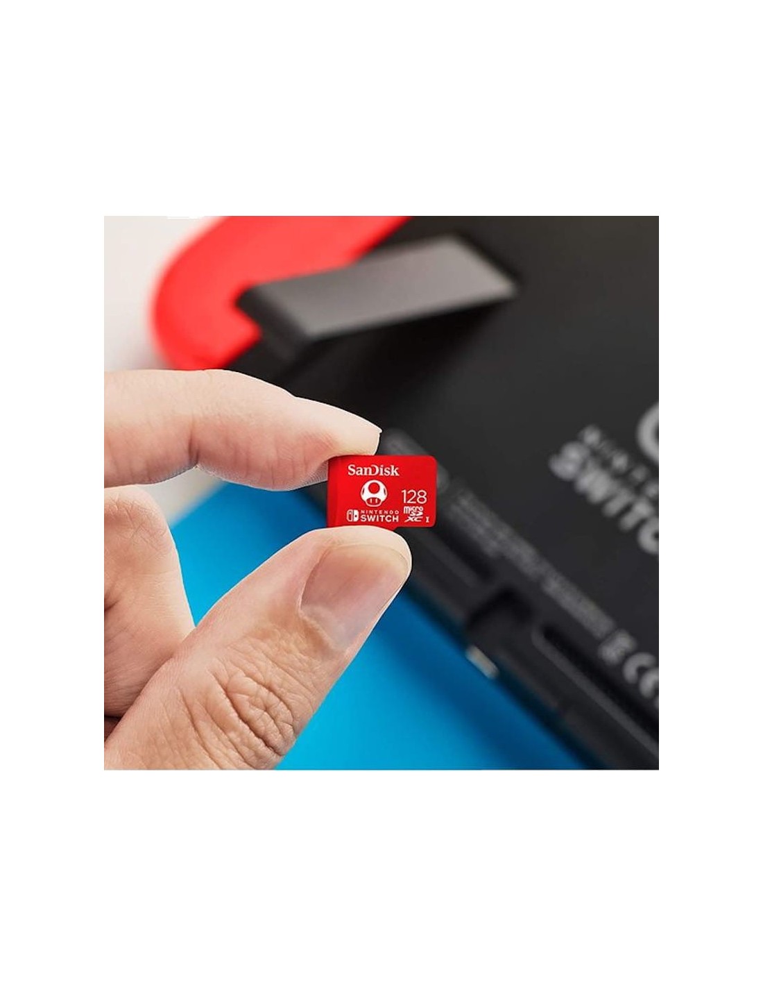 Tarjeta microSD SanDisk Licencia Nintendo 128GB para Nintendo Switch R