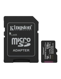 Tarjeta microSD Kingston Canvas Select Plus 128GB 150MB/s A1