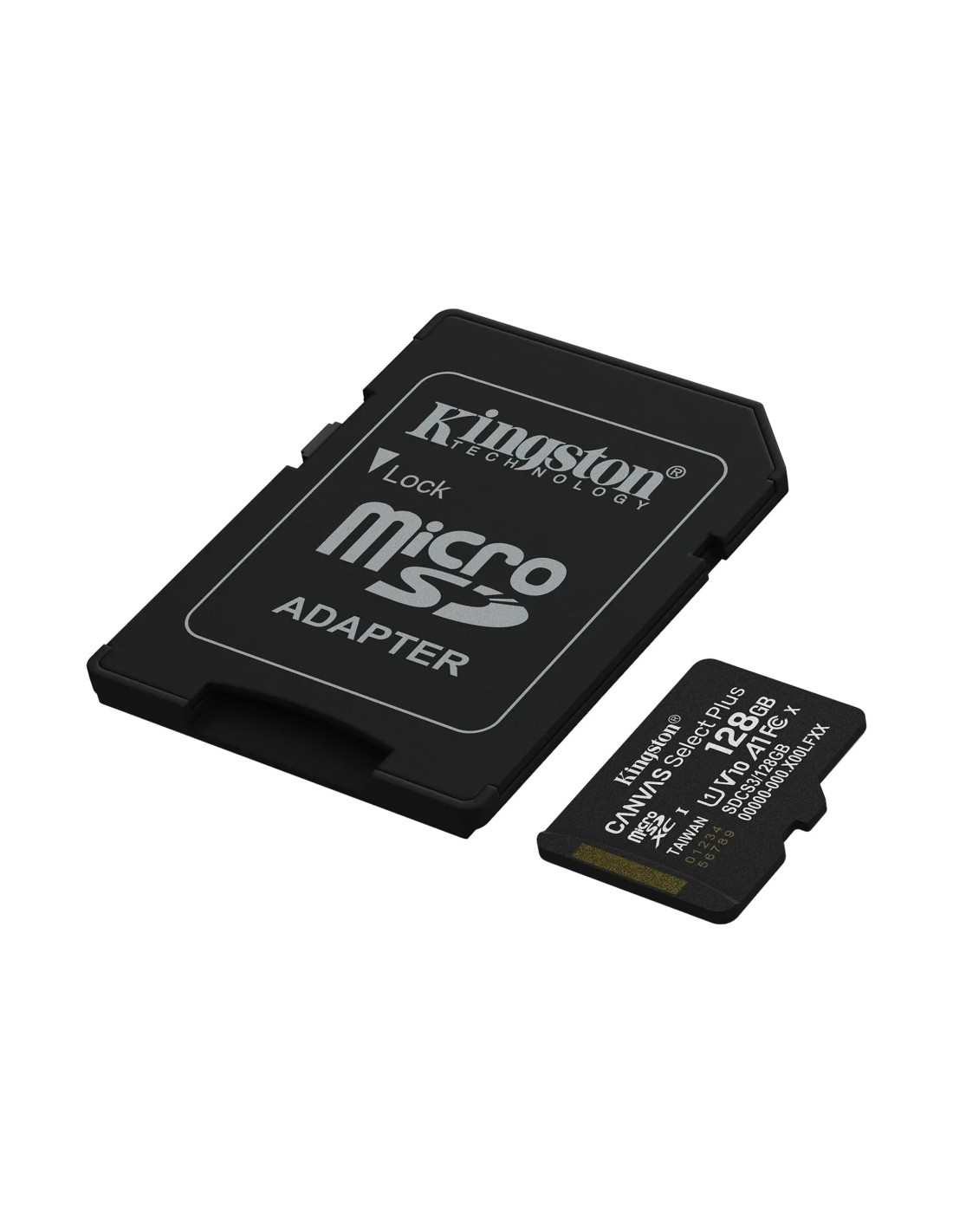 Tarjeta microSD Kingston Canvas Select Plus 128GB 150MB/s A1