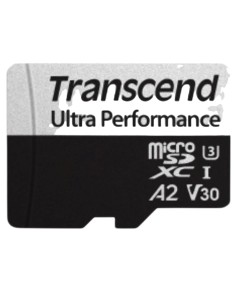 Tarjeta microSD Transcend TS128GUSD340S 128GB Negro/Gris 160MB/s U3 V3