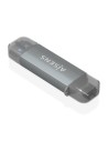 AISENS ASCR-2AC08-GR Gris Externo USB 3.0 SD/microSD Lector de tarjeta
