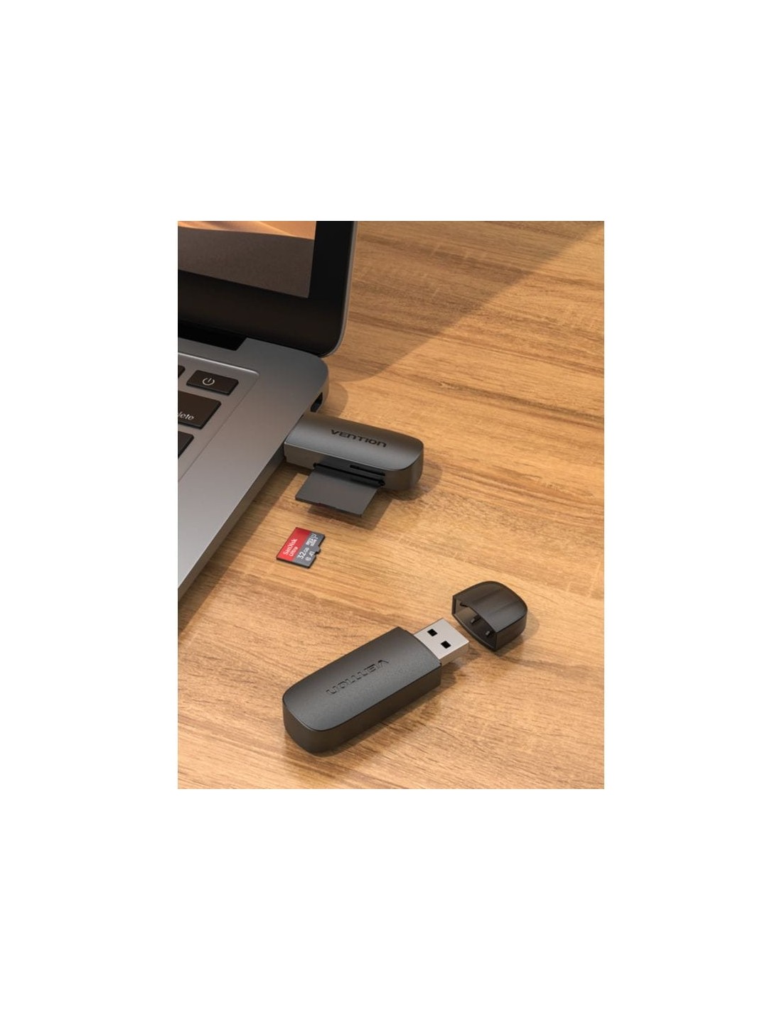 Vention CLFB0/ USB 3.0 Externo SD/microSD Lector de tarjetas