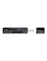 Trust NANGA USB 3.2 Gen 1 (3.1 Gen 1) Type-A Negro SD/microSD Lector d