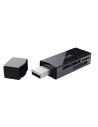 Trust NANGA USB 3.2 Gen 1 (3.1 Gen 1) Type-A Negro SD/microSD Lector d