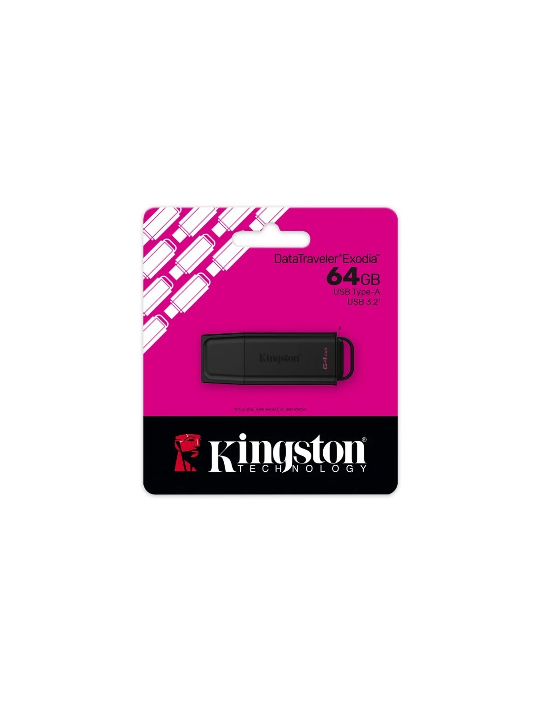 Pendrive Kingston DataTraveler Exodia G2 64GB USB 3.2 Gen 1 en Logroño