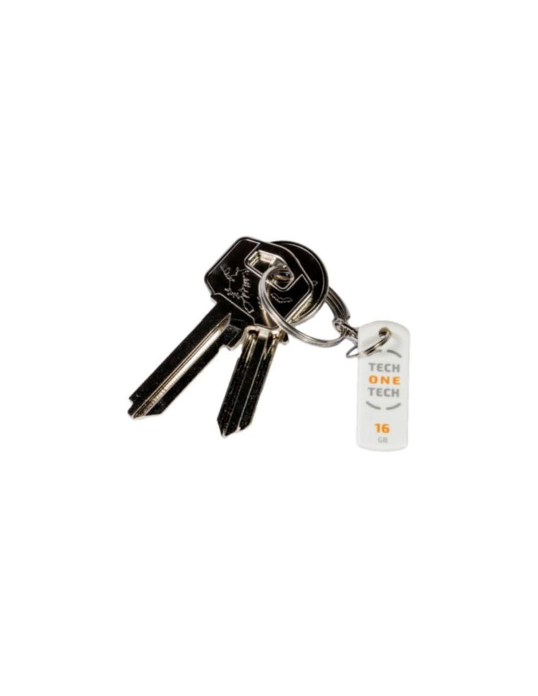 Pendrive Tech One Tech Smart Clip 16GB Blanco USB 2.0 en Logroño