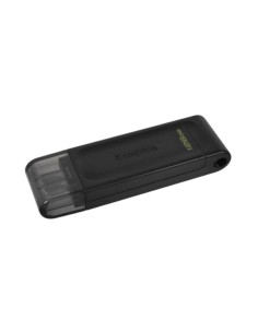 Pendrive Kingston DataTraveler 70 128GB Negro USB-C 3.2 Gen 1 200MB/s