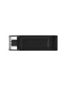 Pendrive Kingston DataTraveler 70 128GB Negro USB-C 3.2 Gen 1 200MB/s