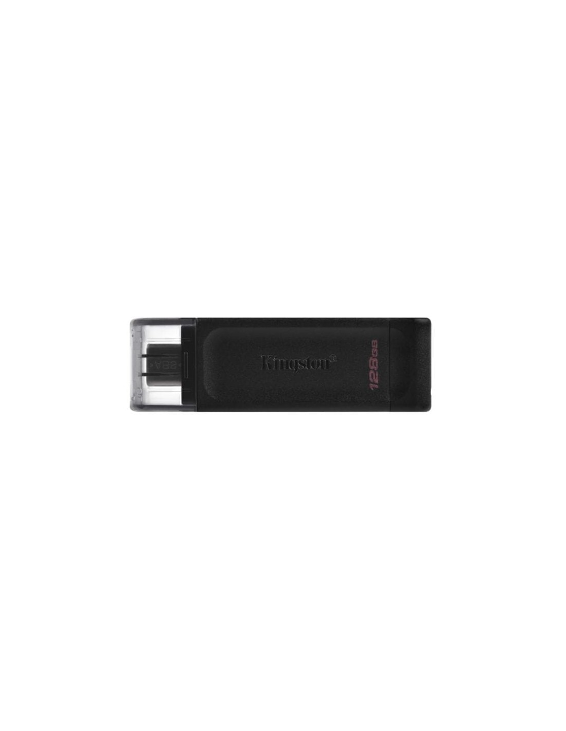 Pendrive Kingston DataTraveler 70 128GB Negro USB-C 3.2 Gen 1 200MB/s