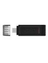 Pendrive Kingston DataTraveler 70 128GB Negro USB-C 3.2 Gen 1 200MB/s