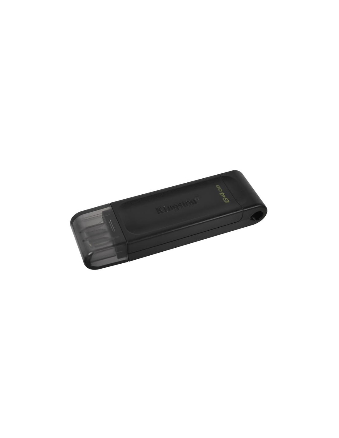 Pendrive Kingston DataTraveler 70 64GB Negro USB-C en Logroño