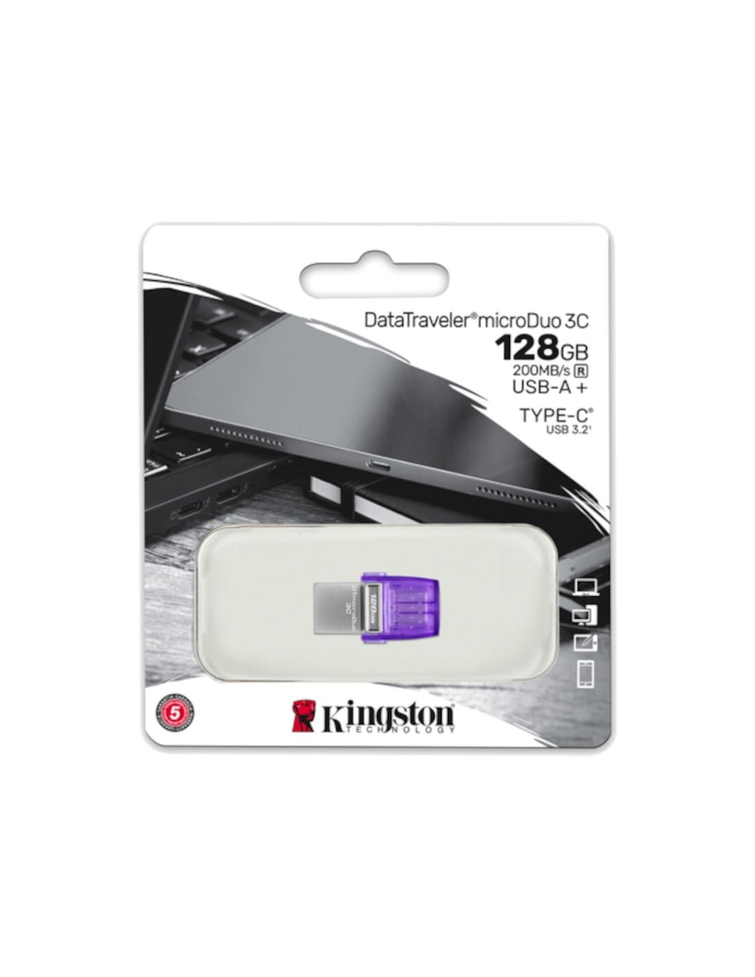 Kingston DataTraveler microDuo 3C en Logroño