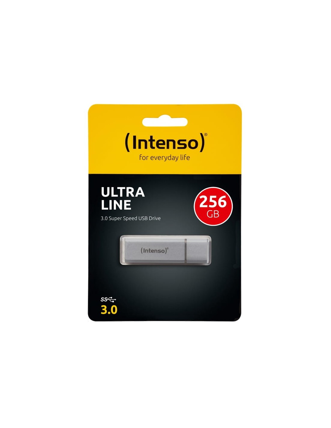 Pendrive Intenso Ultra Line 256GB Plata USB 3.2 Gen 1 en Logroño