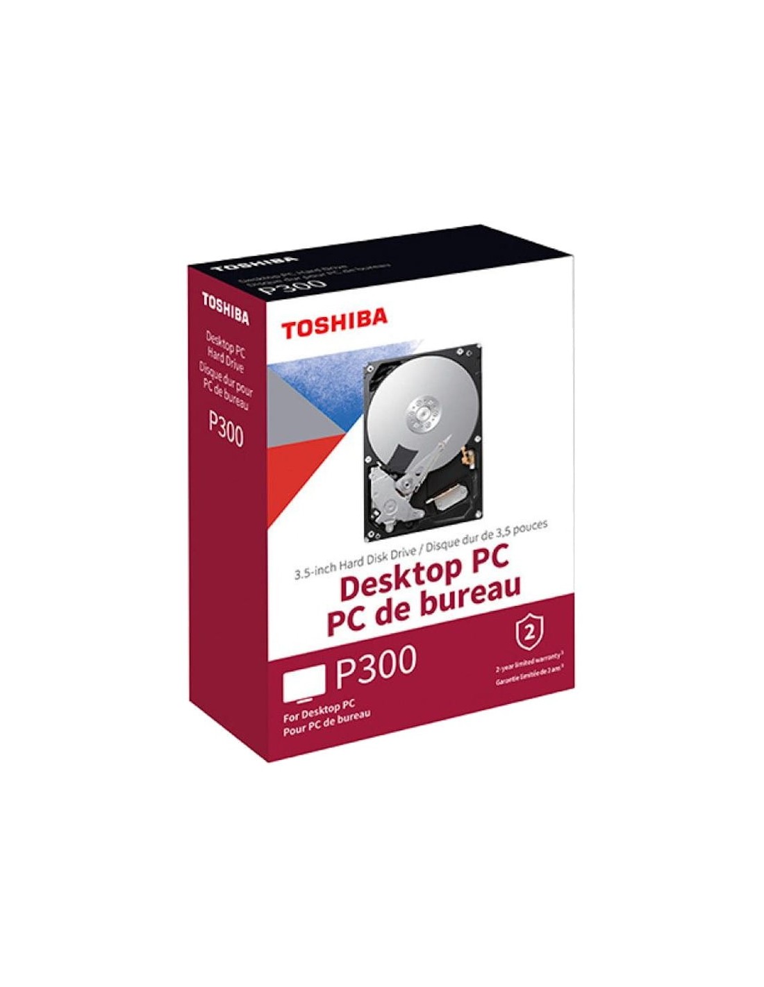 Disco duro Toshiba P300 6TB SATA III 3,5 pulgadas 5400rpm en Logroño