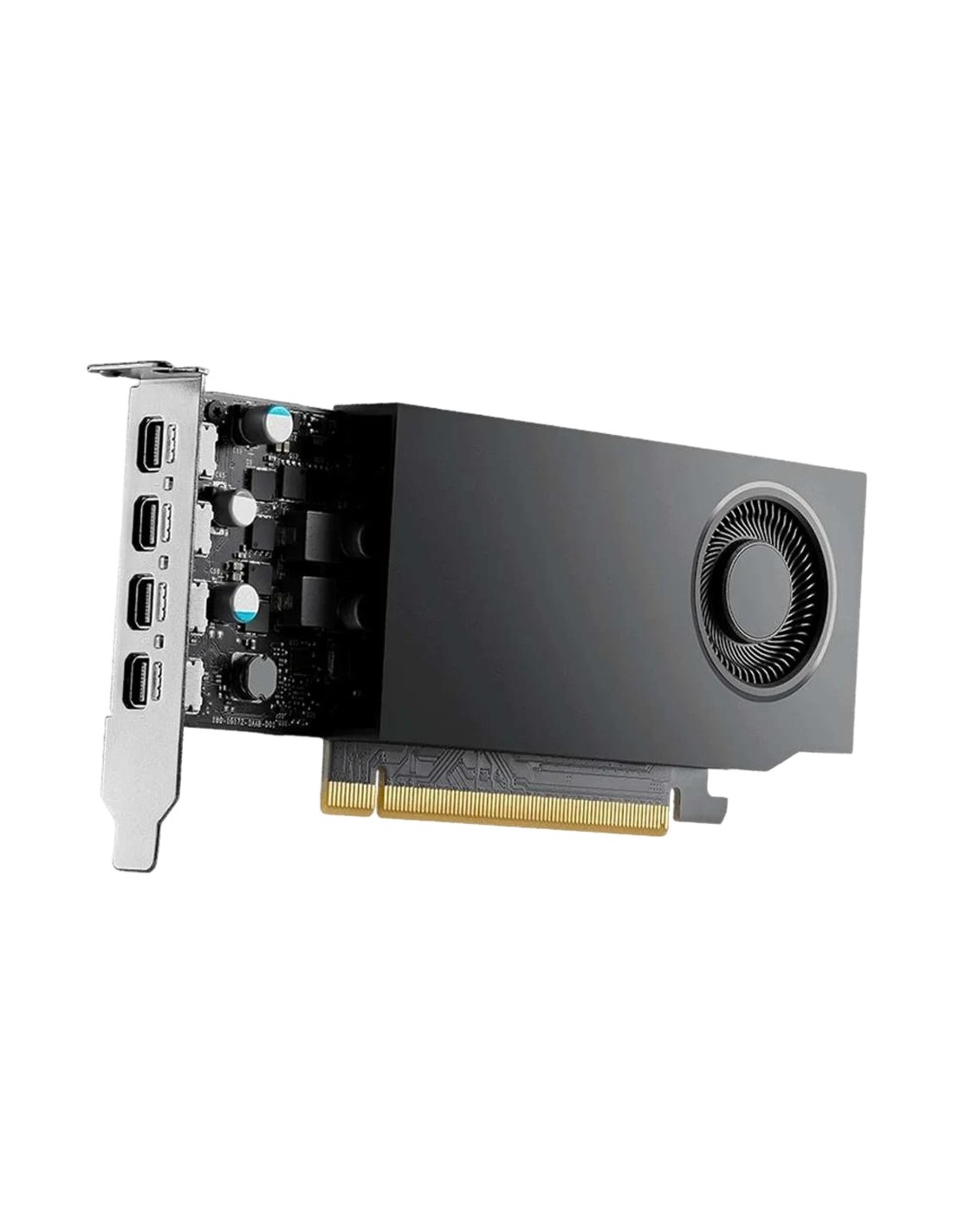 Tarjeta gráfica PNY RTX A400 4GB GDDR6 Low Profile (Sin adaptadores) P