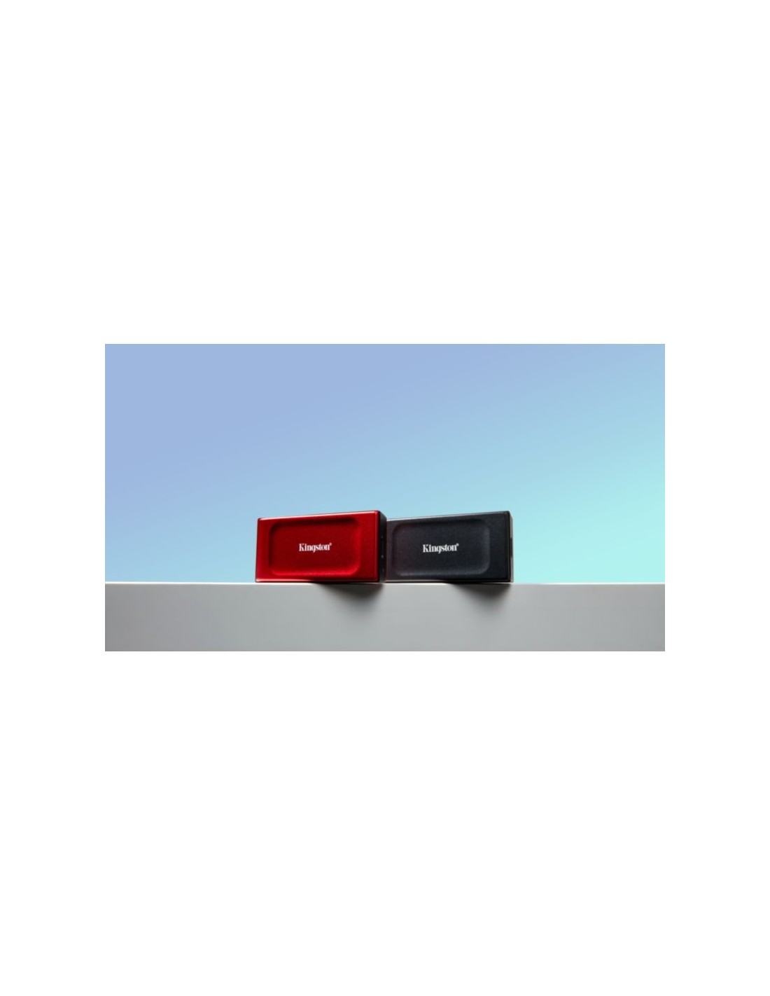 Kingston XS1000 2TB Rojo USB 3.2 Gen 2 1050MB/s SSD externo en Logroño