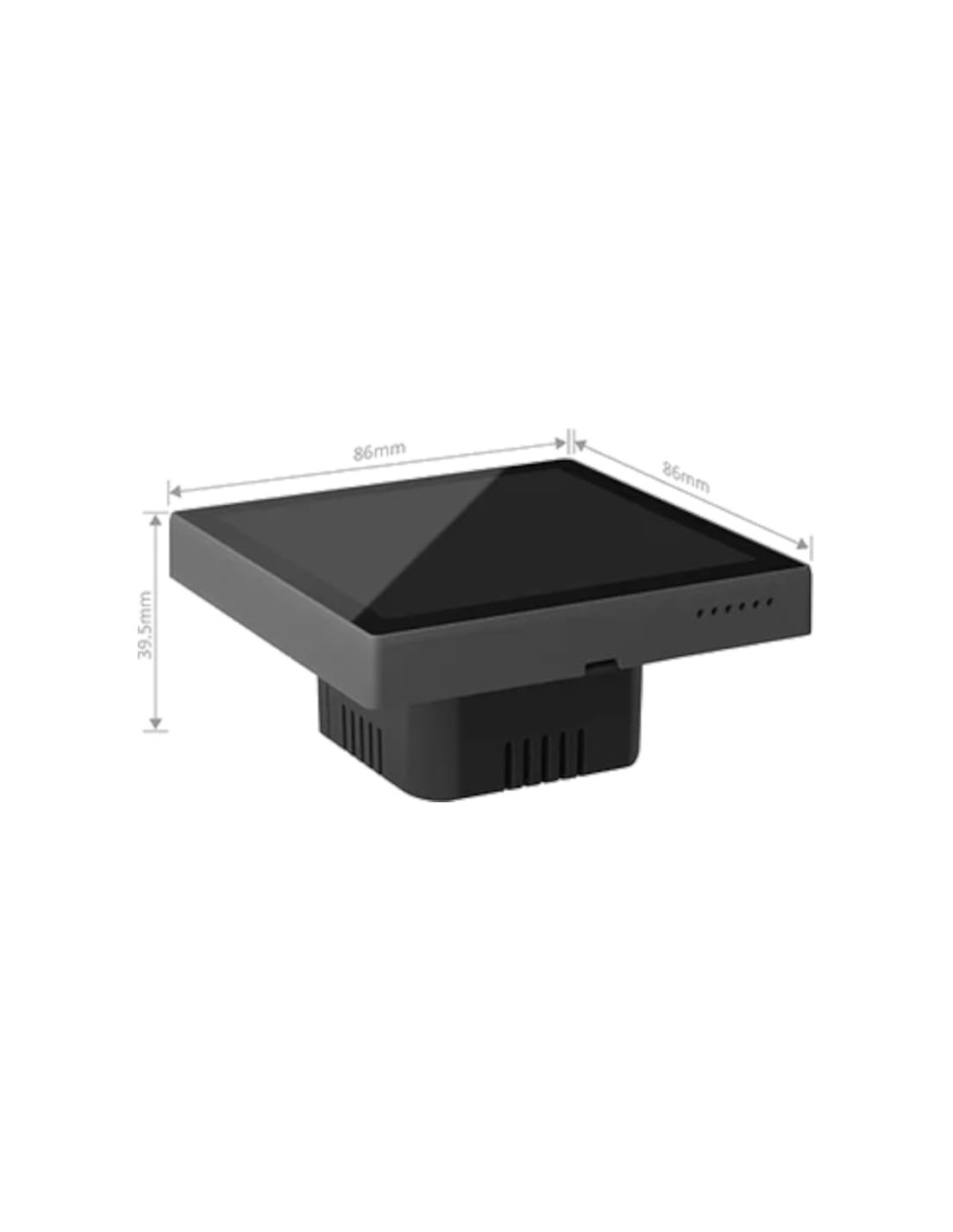 SONOFF NSPanel Negro WiFi Pantalla inteligente, centro de control, ter