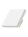 Interruptor táctil inteligente de pared SONOFF TX T5 3C 3 botones Blan