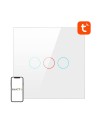 Interruptor táctil inteligente Avatto TS02-EU-W3 3 botones Blanco WiFi