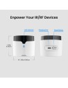 Mando Universal IR Inteligente Broadlink RM5 Plus WiFi en Logroño