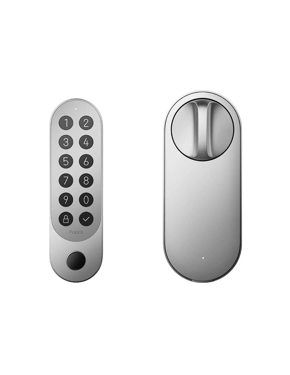 Aqara Smart Lock U200 Plata compatible con Alexa y Google Cerradura in