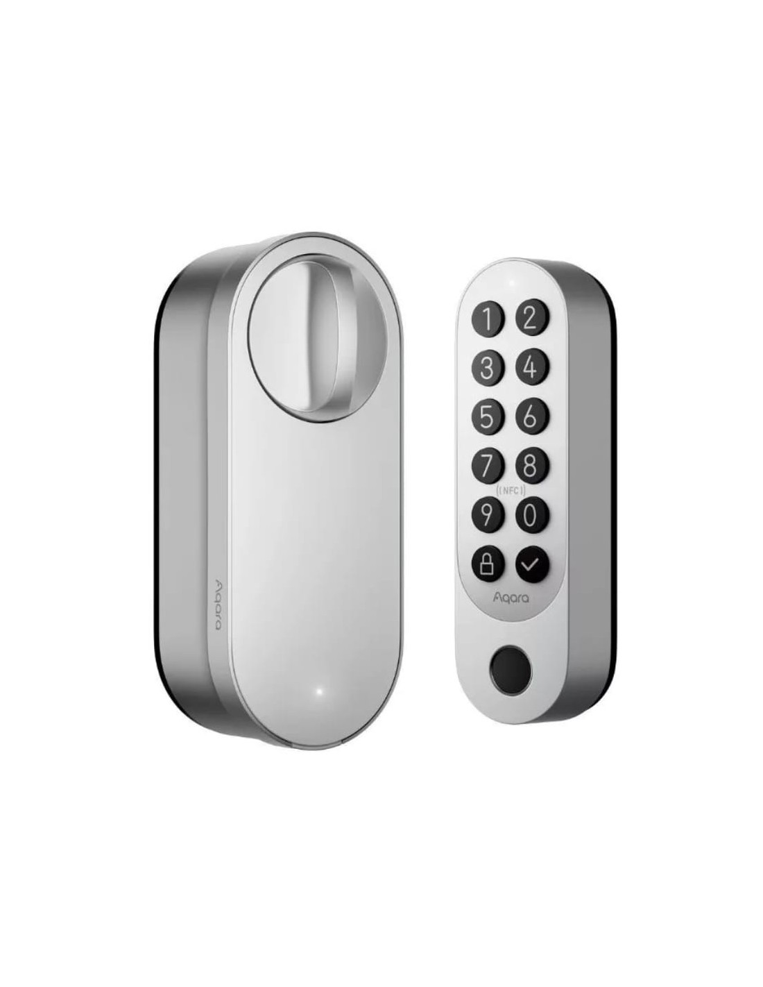 Aqara Smart Lock U200 Plata compatible con Alexa y Google Cerradura in