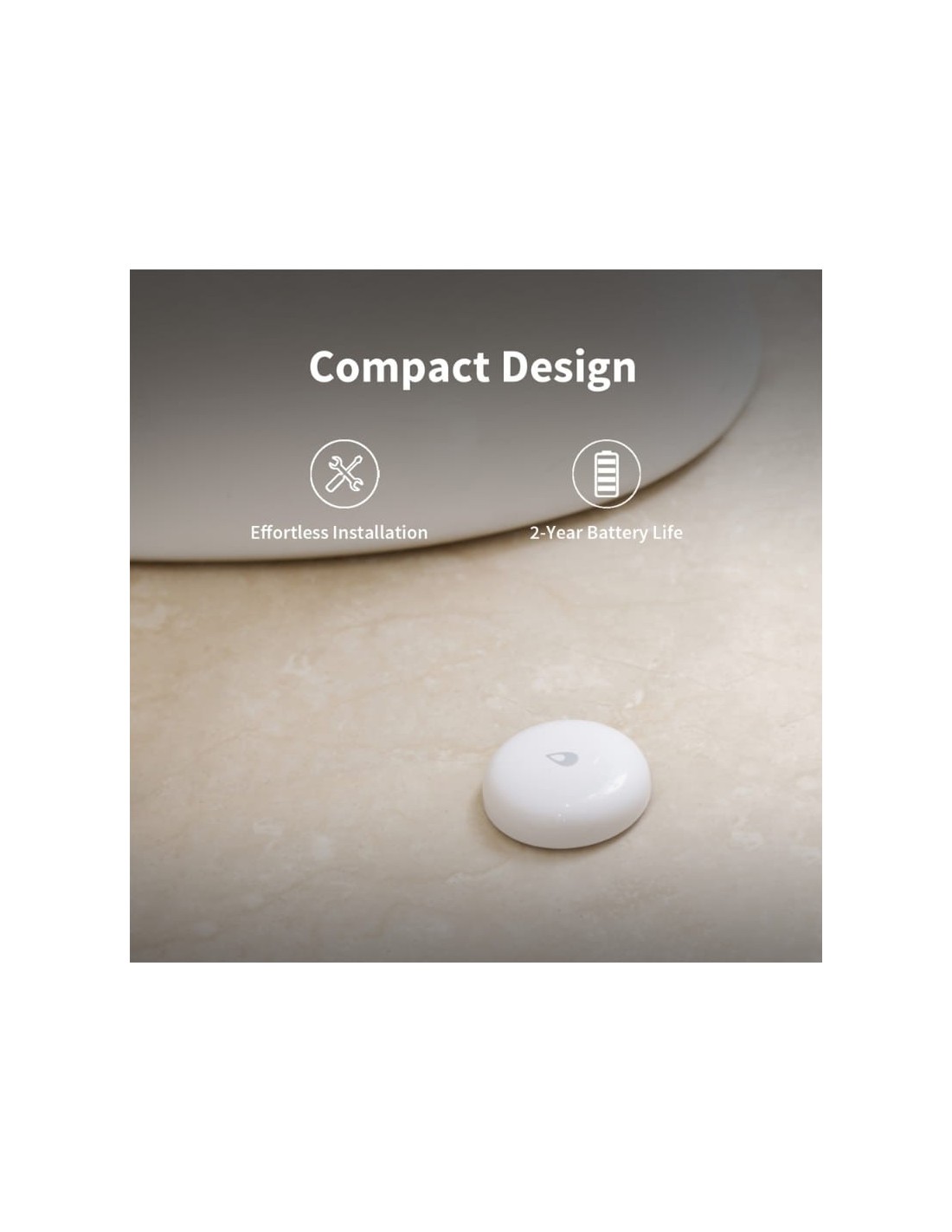 Sensor de fugas de agua Aqara T1 WL-S02D Blanco en Logroño