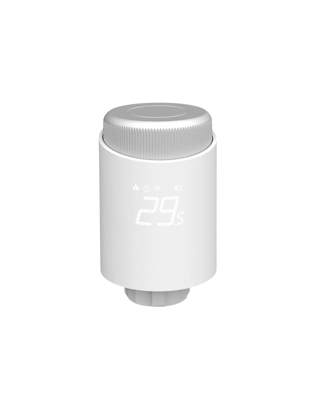 Radiador Avatto TRV10 Blanco Zigbee compatible con Alexa y Google Term