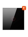 Interruptor táctil inteligente Avatto TS02-EU-B1 1 botón Negro WiFi