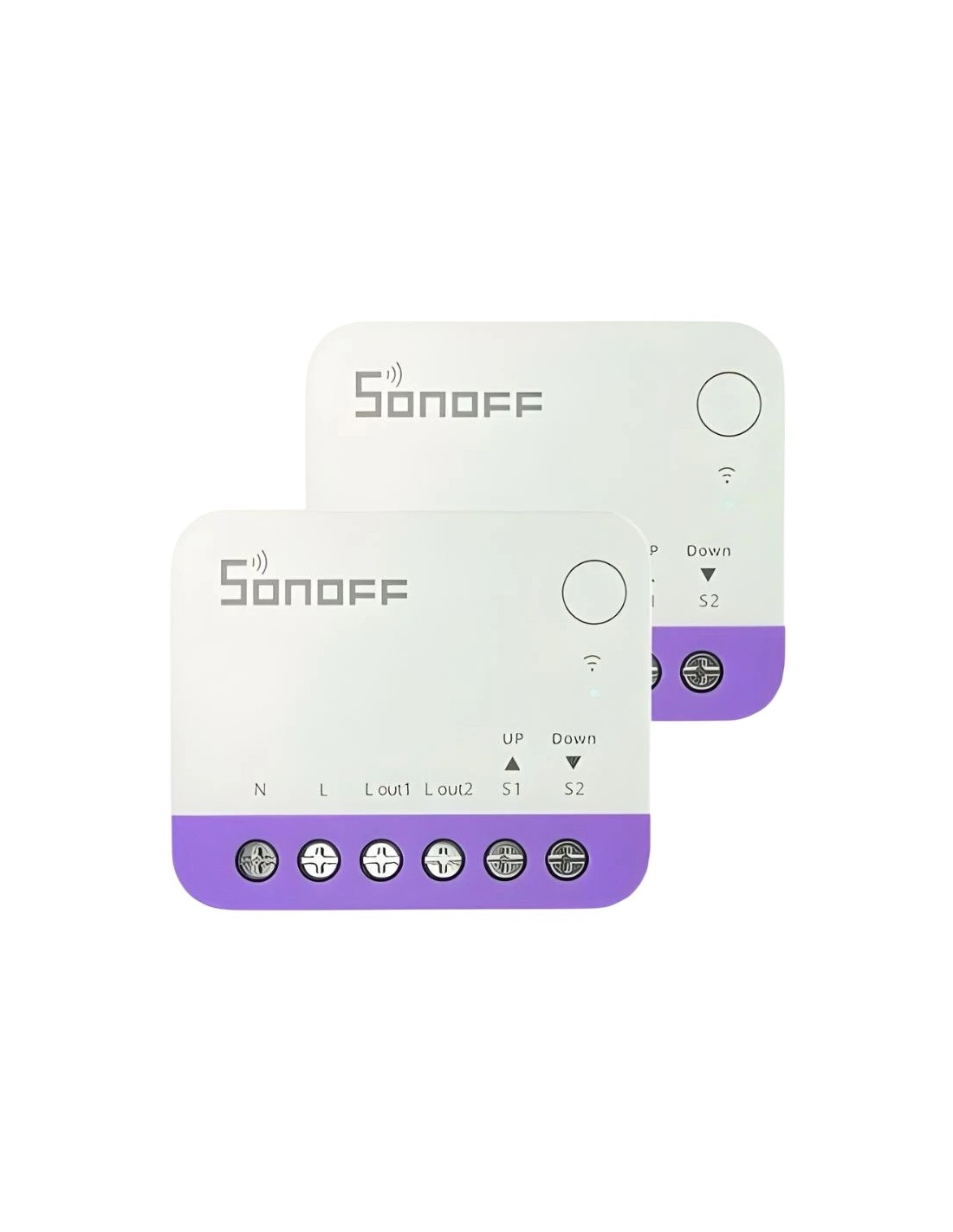 Interruptor de persianas SONOFF MINI-RBS Blanco Pack ×2 WiFi compatibl