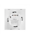 Interruptor táctil inteligente SONOFF T0 1C WiFi compatible con Alexa 