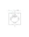 Interruptor táctil inteligente SONOFF T0 1C WiFi compatible con Alexa 