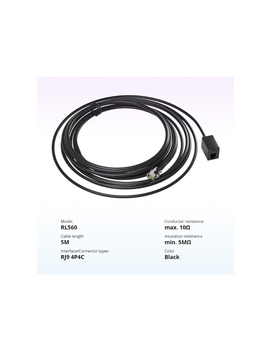 Cable alargador de sensor Sonoff RL560 Negro en Logroño
