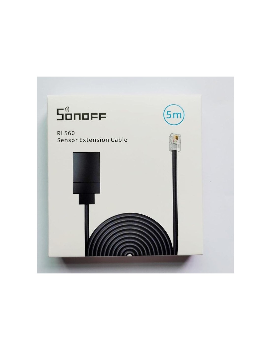 Cable alargador de sensor Sonoff RL560 Negro en Logroño