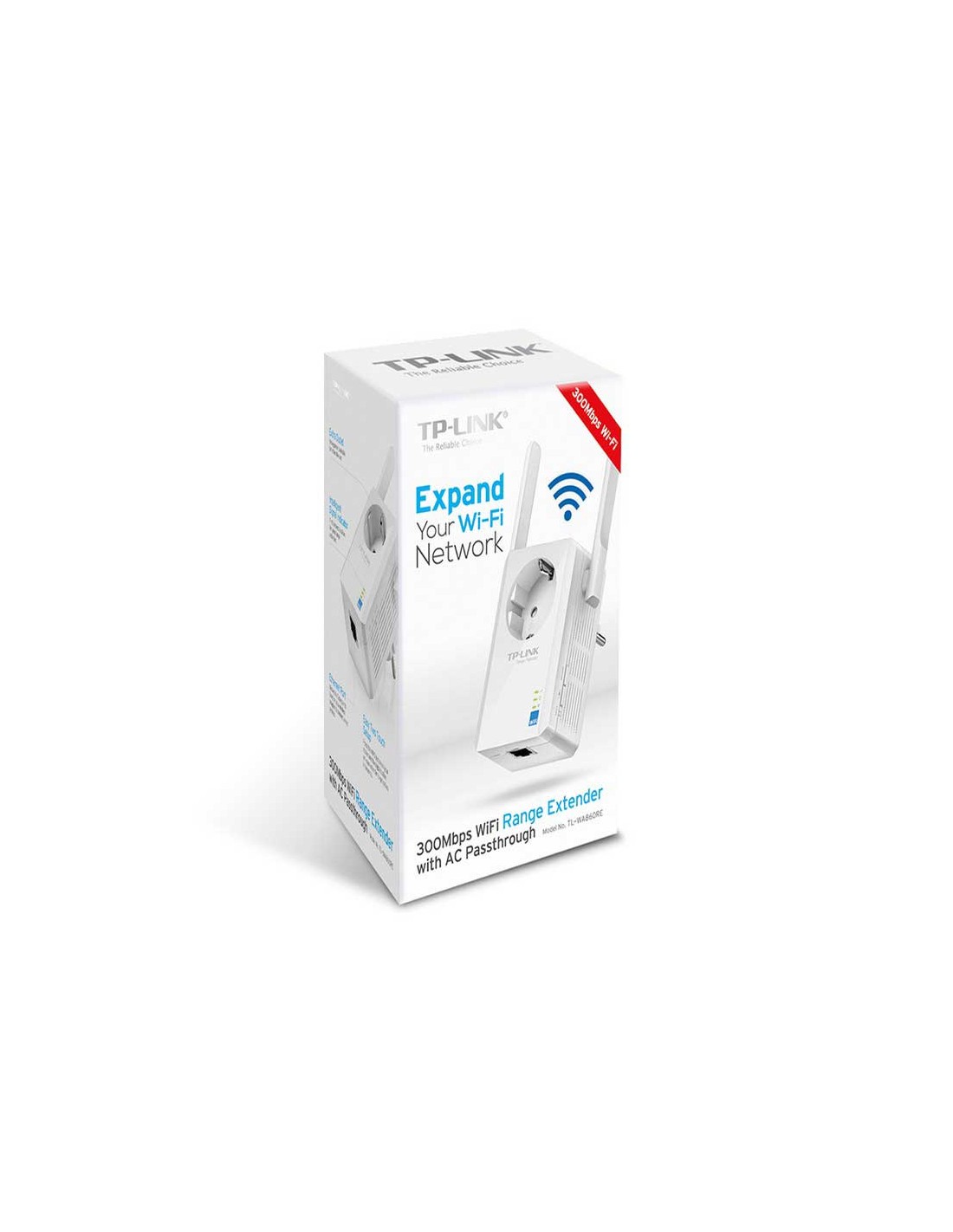 TP-LINK TL-WA860RE Extensor de Cobertura WiFi a 300 Mbps con Enchufe I