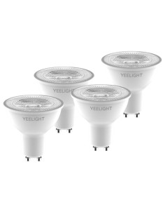 Pack x4 Yeelight GU10 Smart Bulb W1 LED Dimmer en Logroño