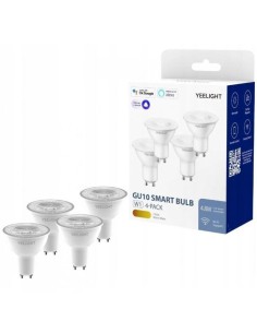 Pack x4 Yeelight GU10 Smart Bulb W1 LED Dimmer en Logroño 2