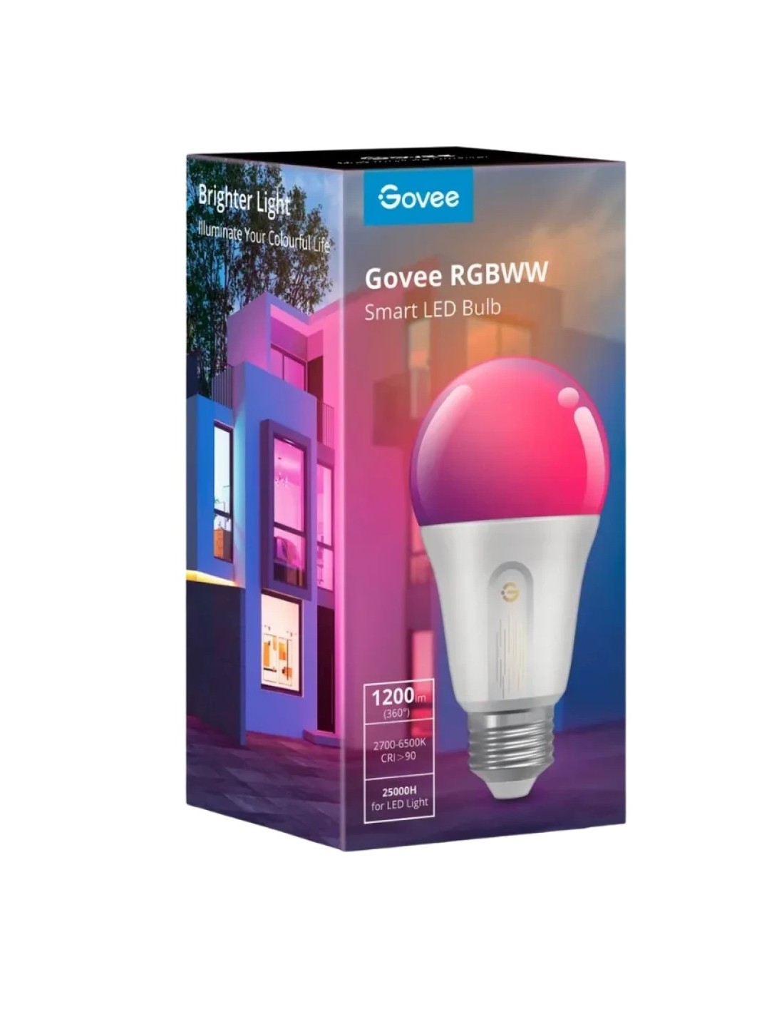 Bombilla inteligente Govee Bulb H6009 WiFi Bluetooth RGBWW compatible 