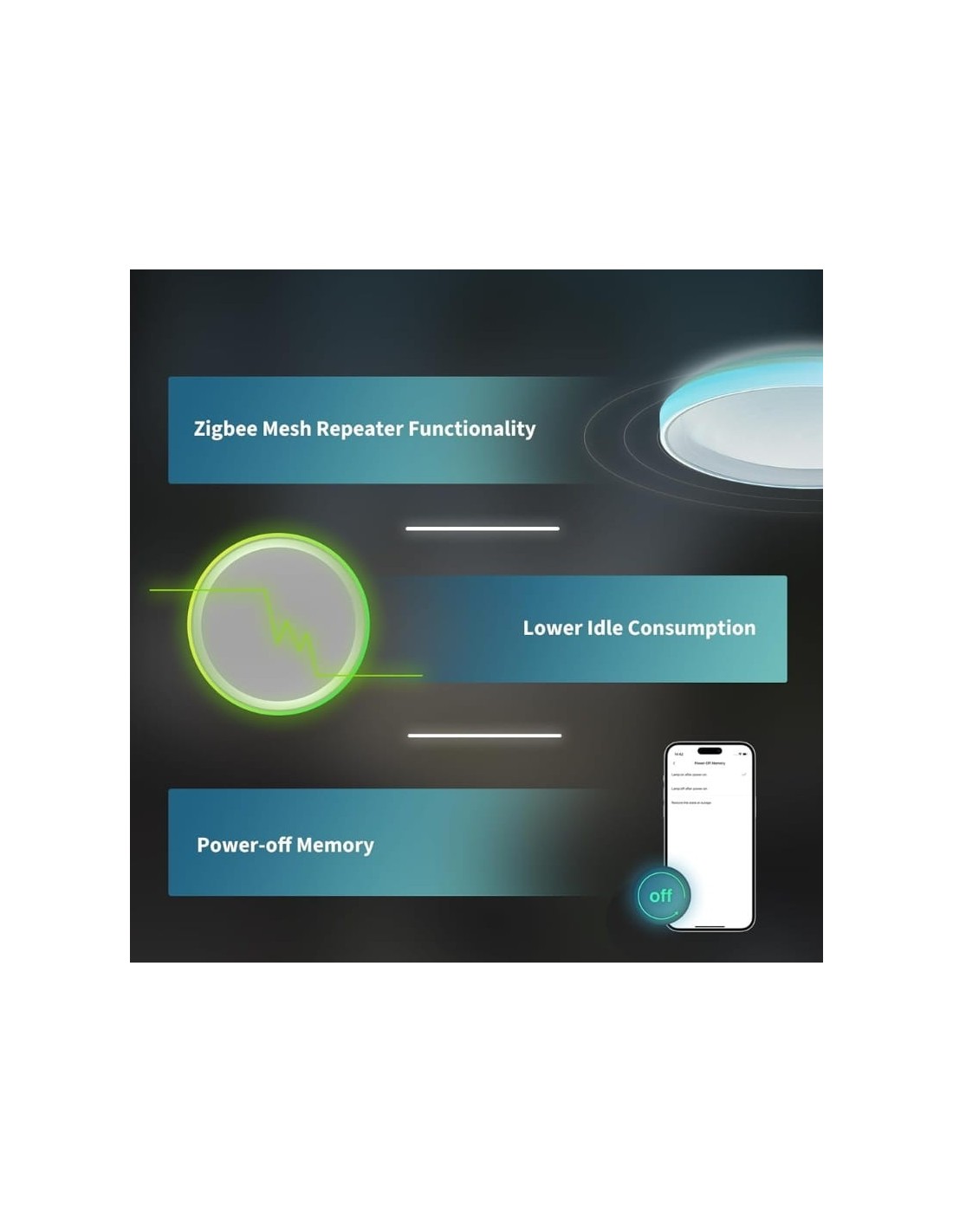 Lámpara de techo inteligente Aqara Ceiling Light T1M Zigbee 2700-6500K