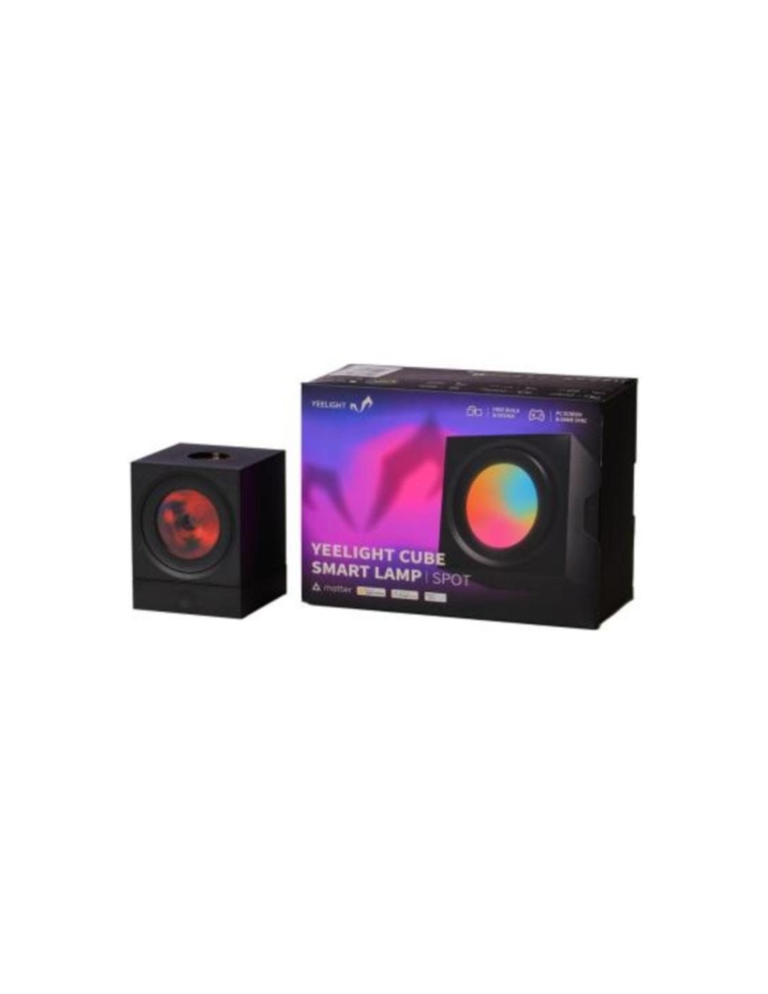 Lámpara inteligente Yeelight Cube Spot en Logroño