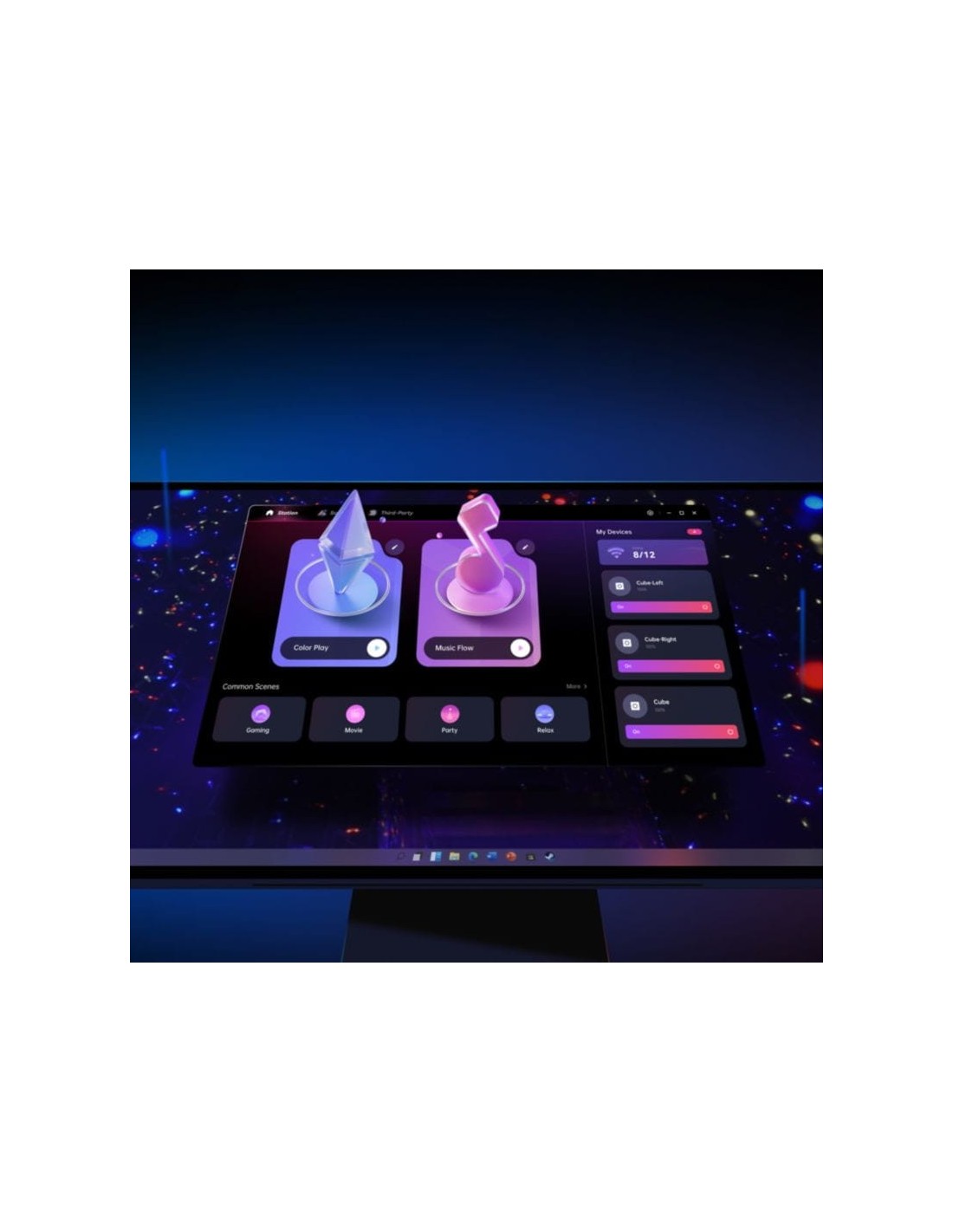 Lámpara inteligente Yeelight Cube Spot en Logroño