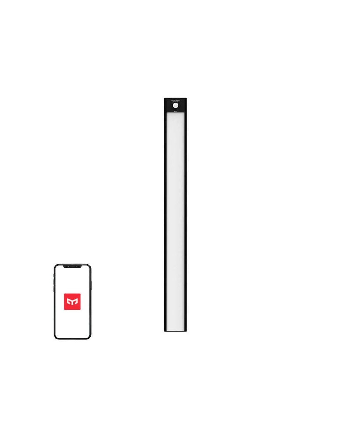 Lámpara inteligente Yeelight Closet Sensor Light 40cm Negro 4000K