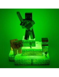 Lámpara Paladone Steve Diorama Minecraft en Logroño 2