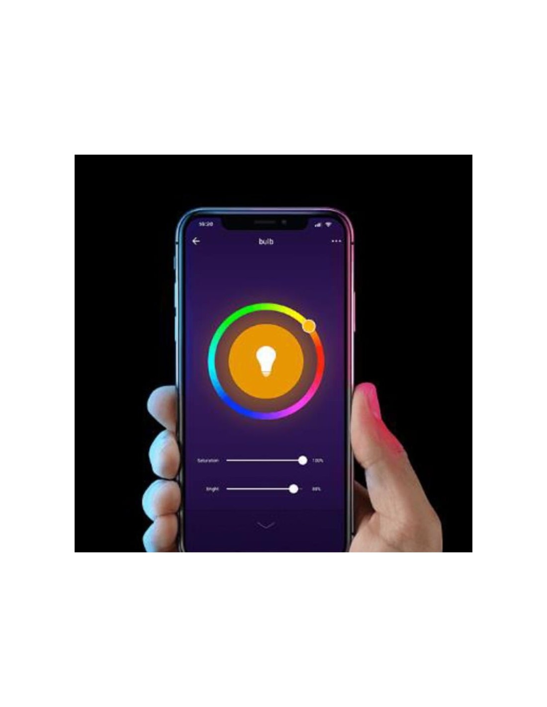 Lámpara inteligente Gosund LB2S Blanco WiFi RGB en Logroño