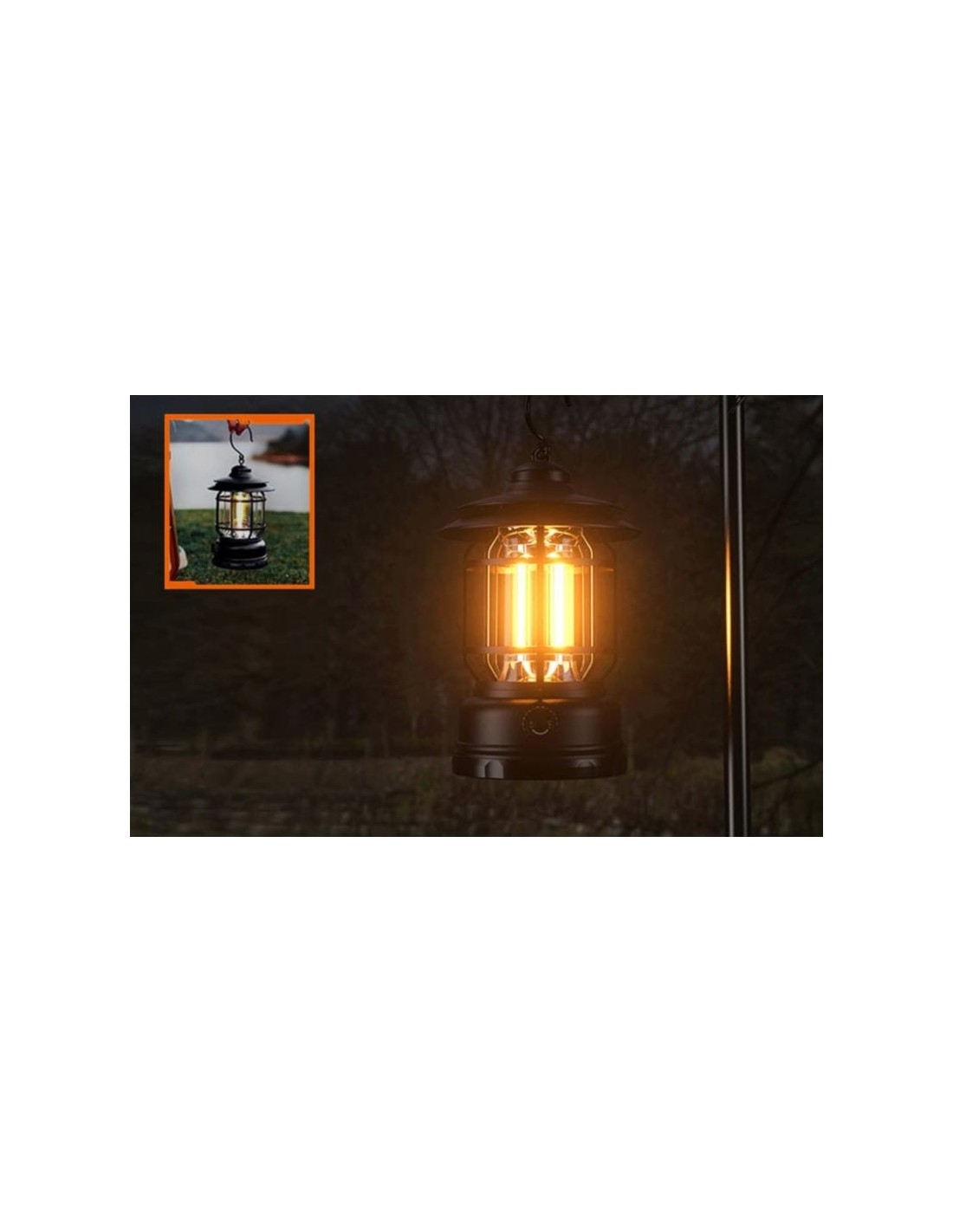 Lámpara de camping IP43 Superfire T51 en Logroño