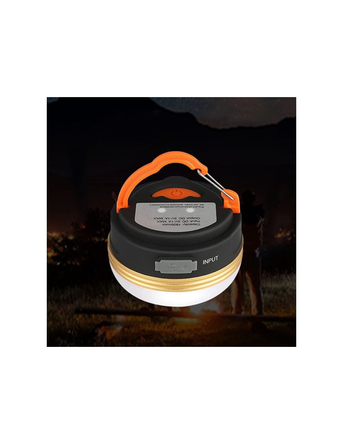 Superfire T60 Lámpara de camping 1000mAh IP44 4,6h en Logroño
