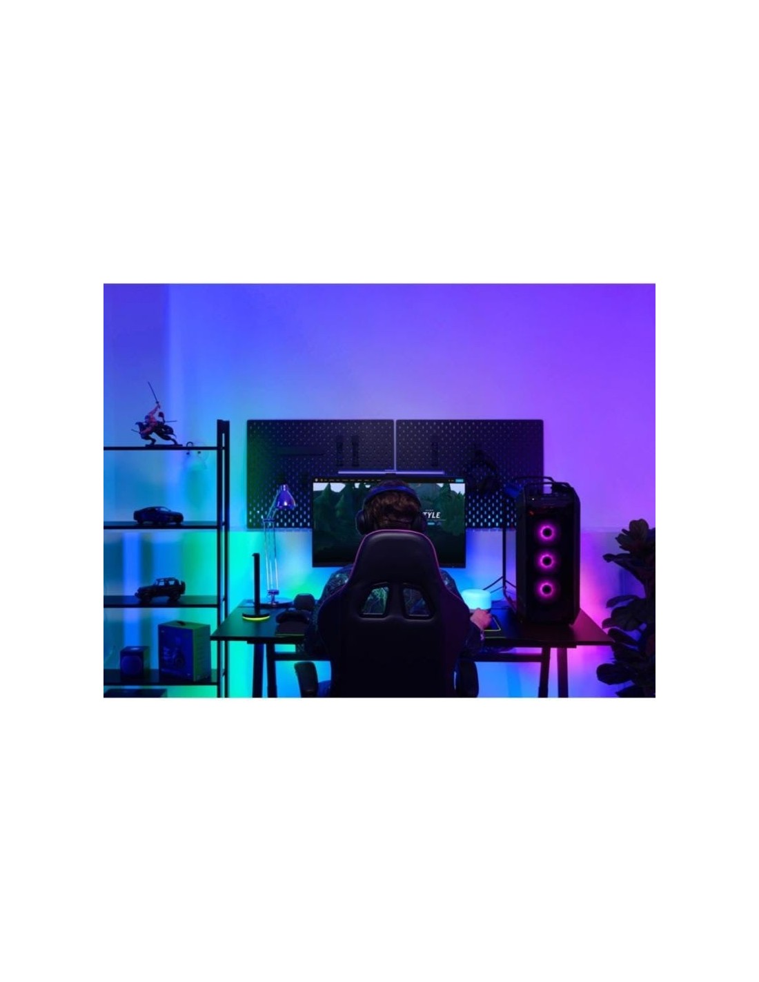 Tira LED Yeelight LightStrip Pro Extension RGB 1 m compatible con Goog