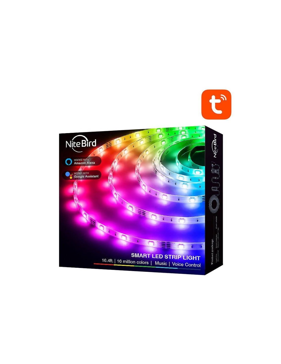 Tira LED inteligente NiteBird SL3 Tuya 2x5 m WiFi en Logroño
